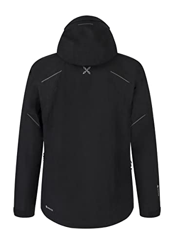 MONTURA - Chaqueta de hombre de Gore Tex All Mountain - Negro, Negro - 90, L