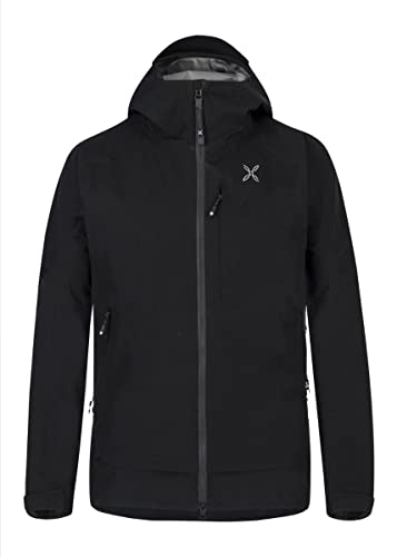 MONTURA - Chaqueta de hombre de Gore Tex All Mountain - Negro, Negro - 90, L