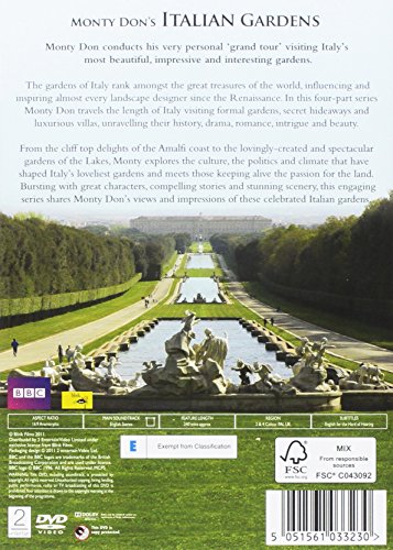 Monty Don's Italian Garden [Reino Unido] [DVD]