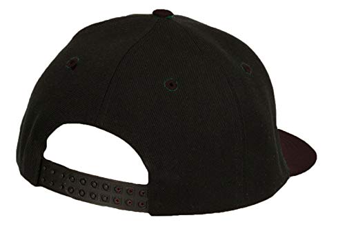 morefaz MFAZ Ltd - Gorra de béisbol para hombre y mujer, diseño de letras góticas, A-Z, color negro, P, Talla única