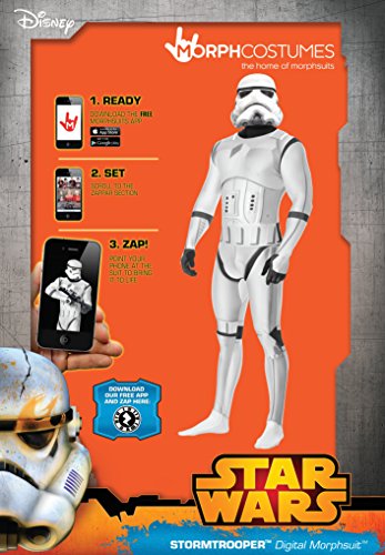 Morphsuits - Disfraz para adulto, diseño Stormtrooper de Star Wars, talla XL (MLZSTX)