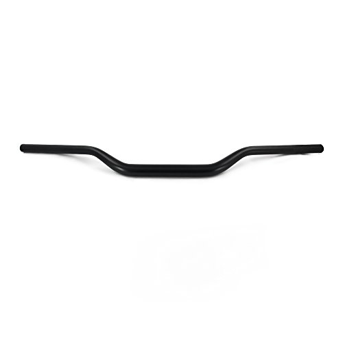 Motocicleta 11/8"28mm Manillar Universal Bajo Elevación Manillar Manillar Barras para Suzuki Ya.ma.ha Kawasaki hon.da CRF YZF KXF KLX DRZ KX RM SX EXC XC 85 125 250 300 350 450 Dirt Bike - Negro