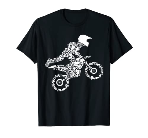 Motocross Dirt Bike Rider Enduro Dirt Biking Regalos Camiseta