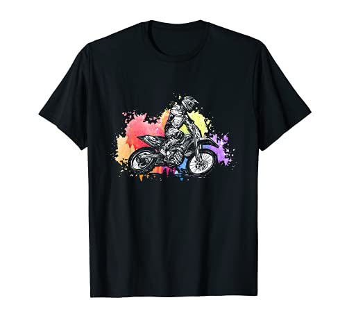Motocross y bici de la suciedad para todo terreno Camiseta