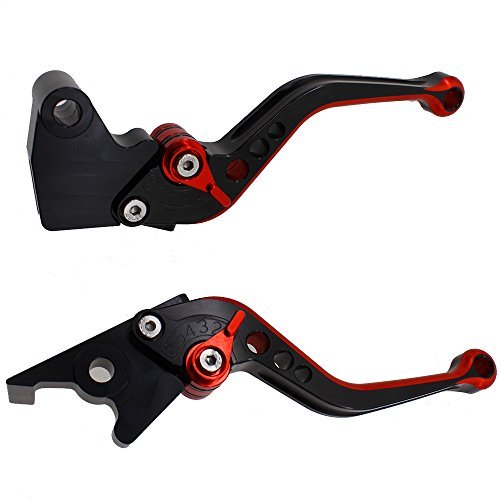 Motorcycle Brake Clutch Levers Compatible with Honda GROM MSX125 CBR300R CB300F CB300FA 14-2020, CBR250R 11-13, CB400F CB400R0 13-15, CBR500R CB500F/X 13-2020, CB125/F/R 19-2020, MONKEY Z125 19-2020