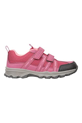 Mountain Warehouse Zapatillas Cannonball para niños - Zapatillas para niños para Cualquier época del año, Zapatillas de montaña cómodas - para Viajar, Acampada Fuxia 29