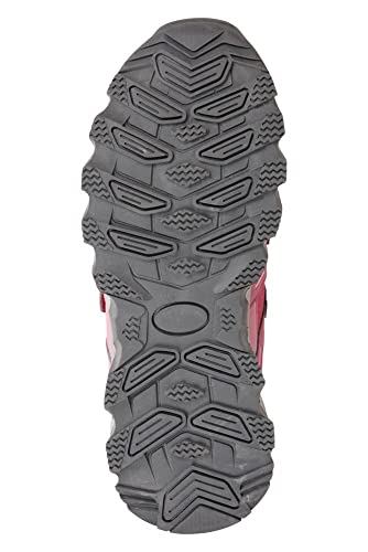 Mountain Warehouse Zapatillas Cannonball para niños - Zapatillas para niños para Cualquier época del año, Zapatillas de montaña cómodas - para Viajar, Acampada Fuxia 29