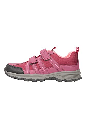 Mountain Warehouse Zapatillas Cannonball para niños - Zapatillas para niños para Cualquier época del año, Zapatillas de montaña cómodas - para Viajar, Acampada Fuxia 29