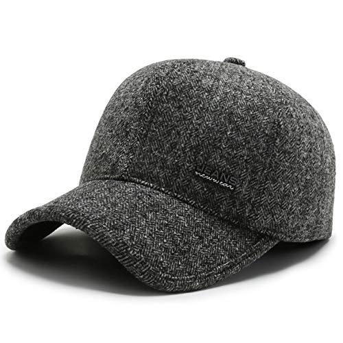 MRACSIY Gorra de béisbol Unisex Gorras de Invierno Sombreros para Circunferencia de la Cabeza 56-60cm (Gris 18)