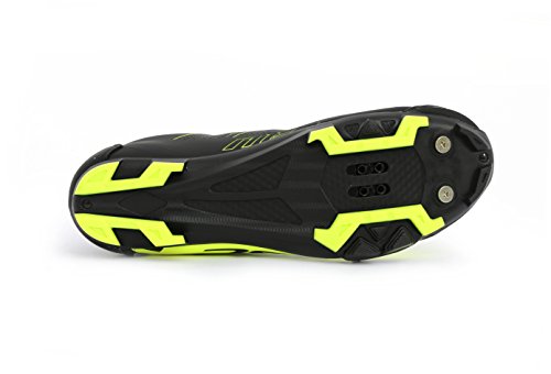 MSC Bikes Aero XC Zapatillas Ciclismo, Amarillo, T-39