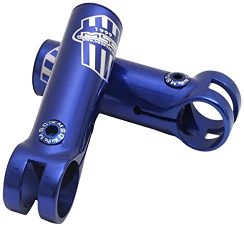 MSC Bikes Alu6061 T6 MSC Ultralight - Acoples de Manillar de Ciclismo, Color Azul anodizado