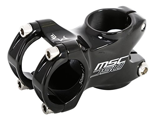 MSC Bikes MSC 318 mm 5º 70 mm - Potencia de Ciclismo, Color Negro