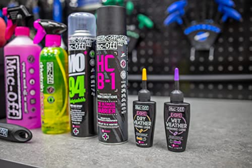 Muc Off eBike Ultimate Kit – Kit imprescindible para limpiar, proteger y lubricar tu E-Bike – Incluye limpiador de bicicletas, limpiador de tren de transmisión, cepillos y más