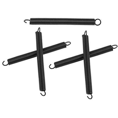 Muelle de extensión de alambre 5pcs para Edge Finder Dia 0.6mm OD 4mm Long 50mm