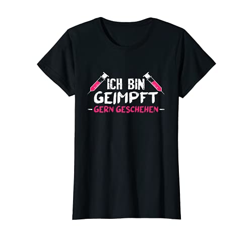 Mujer Por vacunación Vacunación Vacunación Apoyo Camiseta