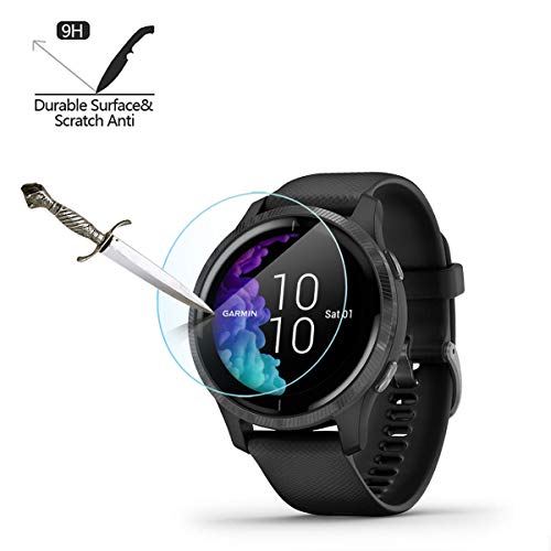 MWOOT Protector Pantalla Compatible con Reloj Garmin Venu GPS Smartwatch (6 Unidades), Pelicula para Proteccion de Pantalla Ultra Transparente para Garmin Venu GPS Smartwatch