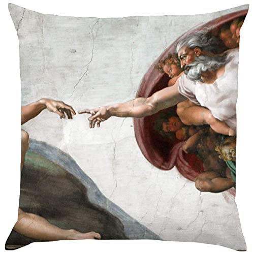 My Custom Style Cojín Full Print Microfibra 60x60#Arte-Adamo Michelangelo#