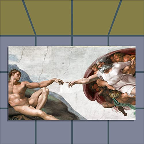 My Custom Style Felpudo #Arte-Adamo Michelangelo# 40x70 Ruvido