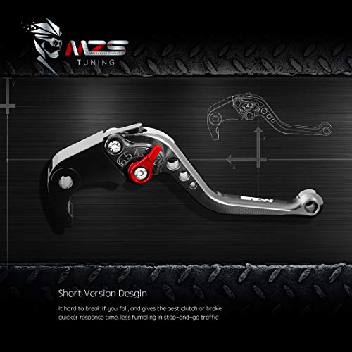 MZS corto Palancas de embrague de freno para Honda CB1000R 2008 – 2016, CBR1000RR/FIREBLADE 2004 – 2007