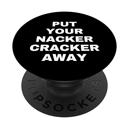 Nacker Cracker Pon Tu Galleta Nacker lejos Divertido Argot PopSockets PopGrip Intercambiable