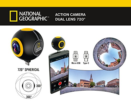 National Geographic Android Acción Cámara Spy