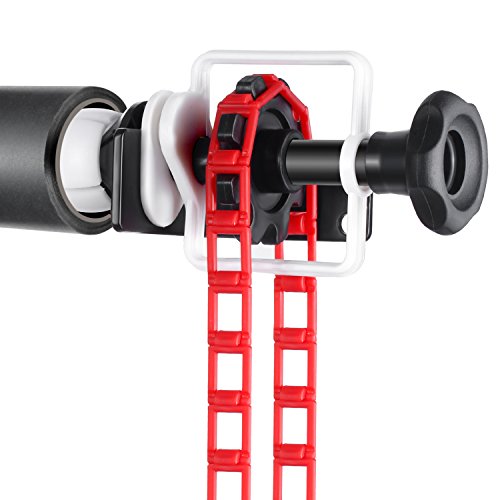 Neewer Sistema de Soporte para Fondo de Fotografía de Operación Manual y para Montar en Pared 1 Solo Rodillo Incluye 2 Ganchos Individuales 2 Barras de Expansión 1 Cadena y 4 Tornillos de Sujeción