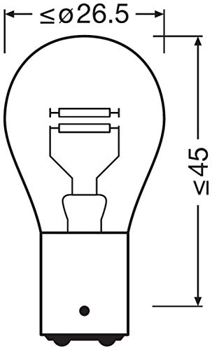 Neolux Standard Glühlampe P21/5W 12 V 12 V 1 St. BAY15D