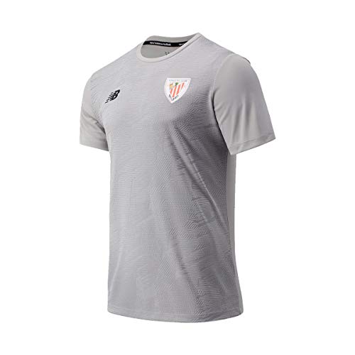 New Balance Athletic Club Bilbao Pre-Match 2020-2021 Niño, Camiseta, Grey, Talla M
