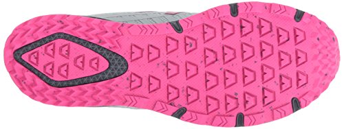 New Balance Nitrel v1, Zapatillas de Running para Asfalto Mujer, Gris (Light Porcelain Blue/Gunmetal/Pink GLO Rl1), 40.5 EU