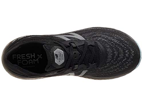 New Balance Women's Fresh Foam More V2 Running Shoe, Black/Outerspace, 6.5 M US