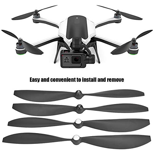 Nicoone 2 pares de hélices de repuesto para GoPro Karma/Go pro Karma Drone Accesorios CW CCW ABS hoja de repuesto hélices