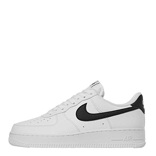 Nike Air Force 1 '07, Zapatillas de básquetbol Hombre, White/Black, 42 EU