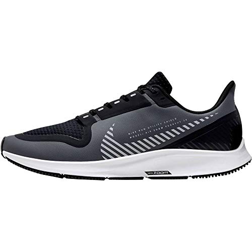 Nike Air Zoom Pegasus 36 Shield, Zapatillas de Running Hombre, Multicolor Cool Grey Silver Black Vast Grey 003, 45 EU