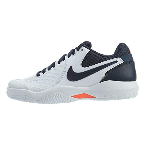 Nike Air Zoom Resistance, Zapatillas Hombre, Multicolor (White/Thunder Blue/Hyper Orange 001), 40 EU