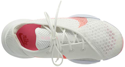 Nike Air Zoom Superrep 2, Gymnastics Shoe Mujer, Summit White/Bright Crimson-Football Grey-Arctic Punch-Metallic Silver-Sunset Pulse, 40 EU