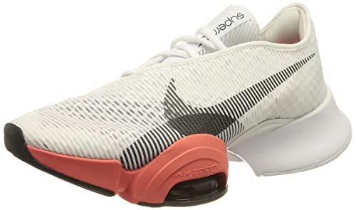 Nike Air Zoom SuperRep 2, Zapatillas de Gimnasio Hombre, White/Magic Ember/Chile Red/Black, 45 EU