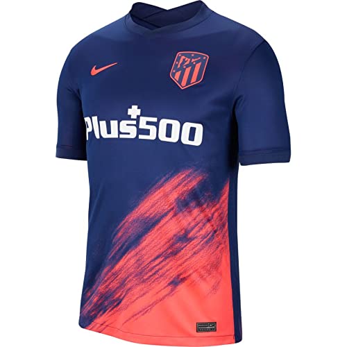 Nike - Atlético de Madrid Temporada 2021/22 Camiseta Segunda Equipación Equipación de Juego, XL, Hombre