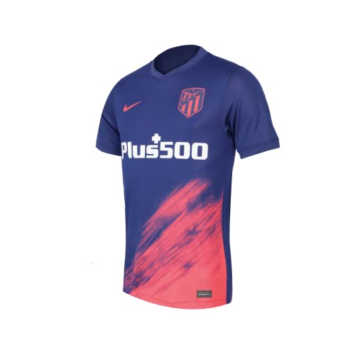 Nike - Atlético de Madrid Temporada 2021/22 Camiseta Segunda Equipación Equipación de Juego, XL, Hombre