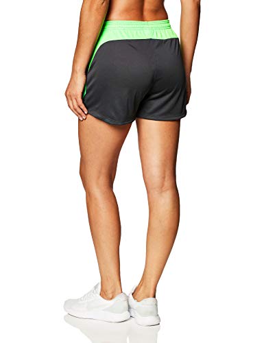 NIKE BV6938-064 Pantalones Cortos Deportivos para Mujer, Anthracite/Green Strike/White, M