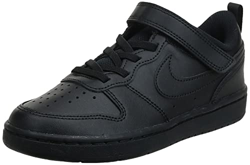 Nike Court Borough Low, Zapatillas, Negro 51, 35 EU