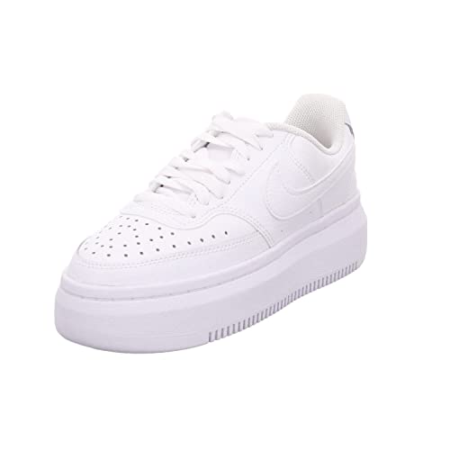 Nike Court Vision Alta LTR, Zapatos Mujer, Blanco, 38.5 EU