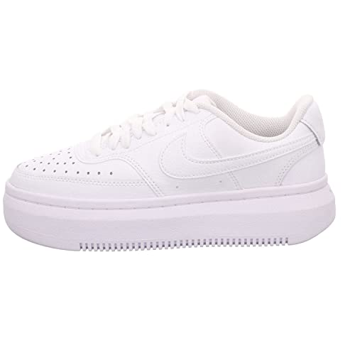 Nike Court Vision Alta LTR, Zapatos Mujer, Blanco, 38.5 EU