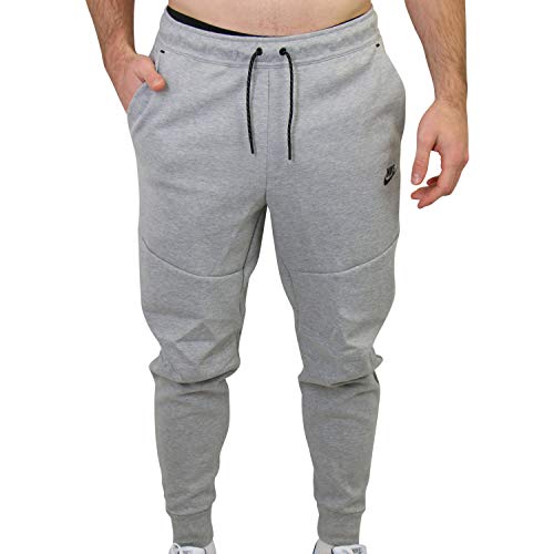 NIKE CU4495 M NSW TCH FLC JGGR Pants Mens dk Grey Heather/(Black) L