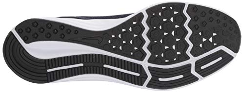 Nike Downshifter 9, Zapatillas de Correr Hombre, Azul (Midnight Navy/Pure Platinum/Dk Obsidian/Black/White 401), 40.5 EU