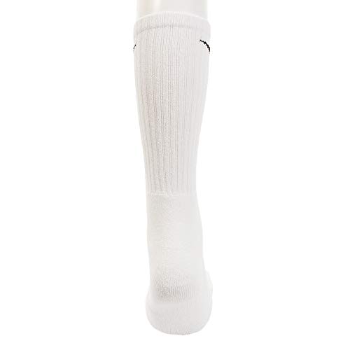 NIKE Everyday Calcetines, Unisex Adulto, Blanco, L