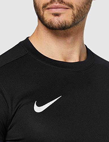 NIKE M NK Dry Park VII JSY LS Camiseta de Manga Corta, Hombre, Black/White, L