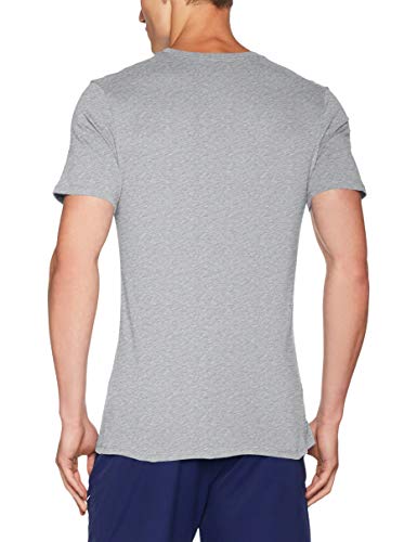 NIKE M NSW tee Icon Futura Camiseta de Manga Corta, Hombre, dk Grey Heather/Black/(White), L