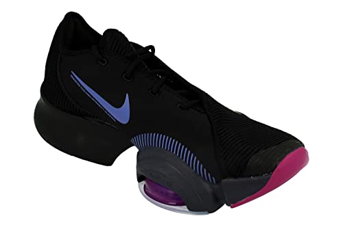 Nike Mujeres Air Zoom Superrep 2 Trainers CU5925 Sneakers Zapatos (UK 7.5 US 10 EU 42, Black Cyber Red Plum Sapphire 010)