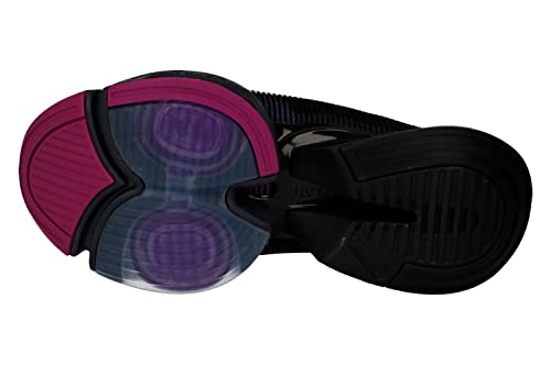 Nike Mujeres Air Zoom Superrep 2 Trainers CU5925 Sneakers Zapatos (UK 7.5 US 10 EU 42, Black Cyber Red Plum Sapphire 010)