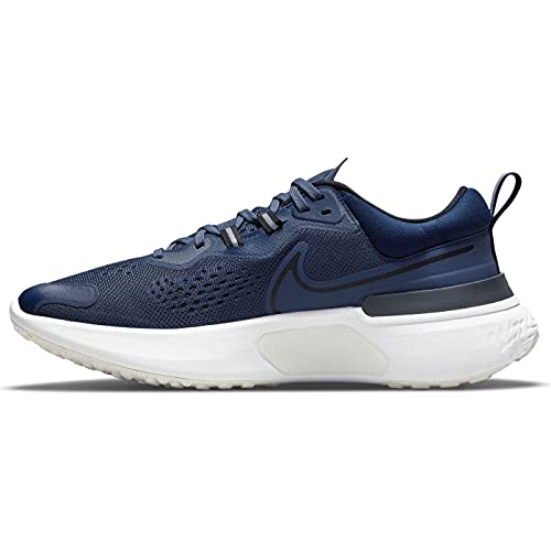 Nike React Miler 2, Zapatillas para Correr Hombre, Thunder Blue/Black-Obsidian, 40 EU